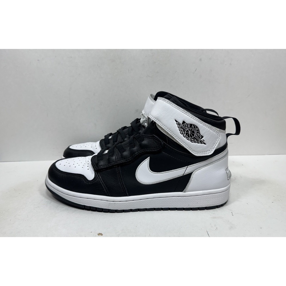 Nike Air Jordan 1 High Flyease Panda Mens Size 10.5 Black White CQ3835-011 - Picture 3 of 8